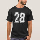 Search for number 28 tshirts Jersey