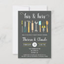 Search for his and her shower invitations Tools