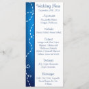 Search for plane wedding menus Blue