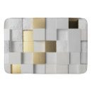 Search for 3d bath mats Gold