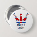 Search for coronation badges England