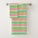 Search for chevron bath towels Rainbow