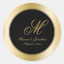 Search for black metal monogram stickers Chic