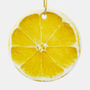 Search for lemon christmas tree decorations Juicy