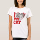 Search for i love my cat tshirts Heart shaped photo
