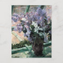 Search for lilac painting postcards Bouquet