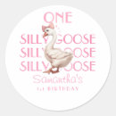 Search for silly birthday stickers One year old