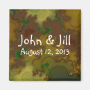 Search for brown wedding magnets Green