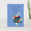 Search for alice in wonderland christmas cards White