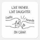 Search for father daughter stickers Family bond