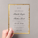 Search for faux gold foil wedding invitations Traditional