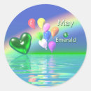 Search for may birthday stickers Birthstone