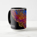 Search for abstract galaxy mugs Purple