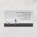 Search for delivery van business cards Truck