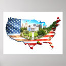Search for flag and map posters Usa