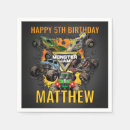Search for monster trucks napkins Monster jam birthday