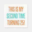 Search for funny 50th birthday napkins 50 years old