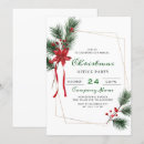 Search for pine trees christmas invitations Business