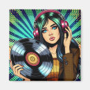 Search for cool girl magnets Retro