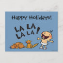 Search for singing dog christmas cards Fa la la