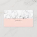 Search for pink marble business cards Beauty