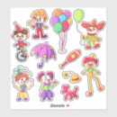 Search for unicycle stickers For kids
