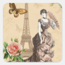 Search for vintage fashion stickers Elegant