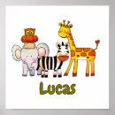 Search for cartoon animal posters Giraffe