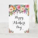 Search for watercolor mothers day cards Flowers