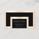 Search for black makeup artist business cards Lashes
