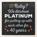 Search for funny wedding coasters Couple