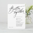 Search for better invitations Black and white