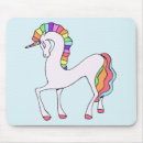 Search for rainbow unicorn mousepads Fantasy