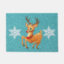 Search for christmas reindeer doormats Red nose