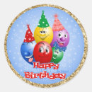 Search for funny happy birthday stickers Colourful
