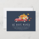 Search for thanksgiving moving announcement cards We have moved