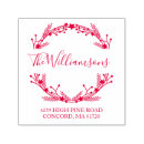 Search for vintage christmas rubber stamps Holiday return address