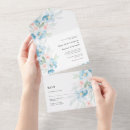 Search for blue flowers invitations Blush