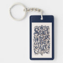 Search for start key rings Motivational quote