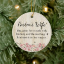 Search for pastor christmas tree decorations Church