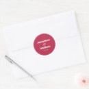 Search for magenta wedding stickers Groovy