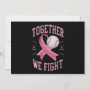 Search for breast cancer warrior invitations Pink