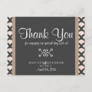 Search for kraft wedding thank you cards Black