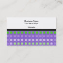 Search for unique shaped business cards Colourful