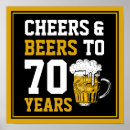Search for 70th birthday celebration posters Cheers to 70 years