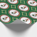 Search for basset hound christmas wrapping paper Santa