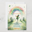 Search for irish rainbow invitations St patrick's day