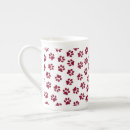 Search for paw pattern mugs Pattern of paws