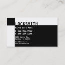 Search for locksmith business cards Plain