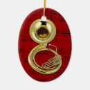Search for tuba christmas tree decorations Brass